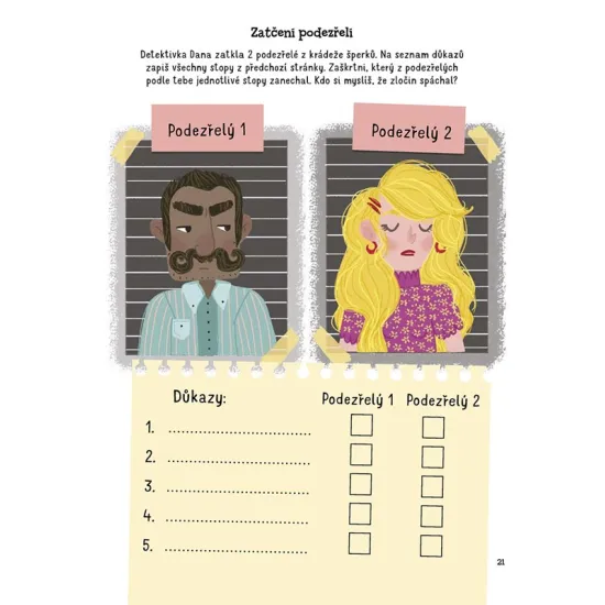 Kniha Detektivní záhady pro chytré děti