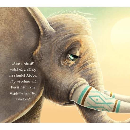 CPRESS Sloník Abebe Kniha Sloník Abebe