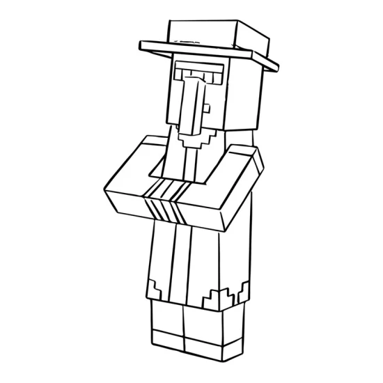 Omalovánky pro Minecrafťáky