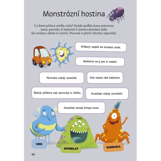 Knížka Hlavocvična pro chytré děti – logické hádanky a rébusy pro děti