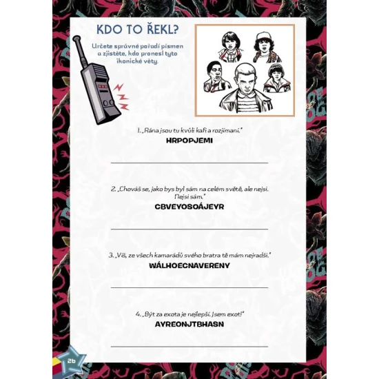 Stranger Things Oficiální kniha aktivit