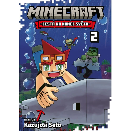 Minecraft manga 2 - Cesta na konec světa Minecraft manga 2 - Cesta na konec světa - Crew 9788077121637