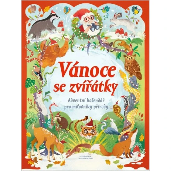 Drobek Vánoce se zvířátky