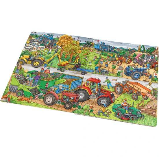 Ella a Max Velká knížka TRAKTORY pro malé vypravěče Velká knížka TRAKTORY – Objevuj příběhy ze světa strojů!