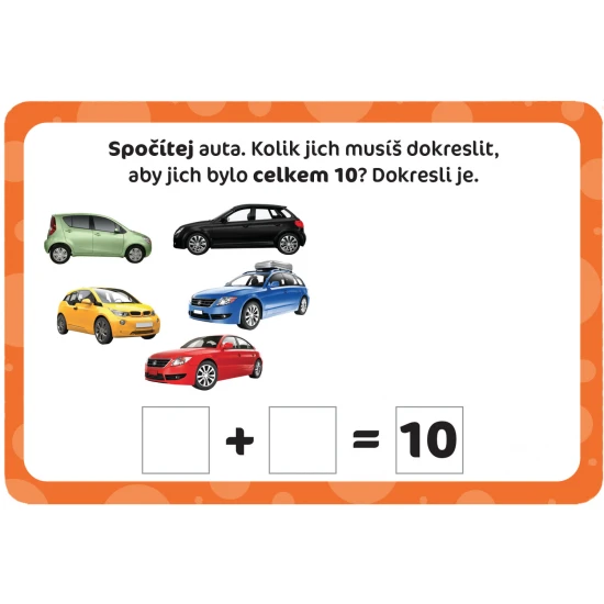 Ella a Max Kouzelný tablet & stíratelné karty – První POČÍTÁNÍ Set Kouzelný tablet a 25 stíratelných karet – edukativní pomůcka pro děti na učení čísel a počítání.