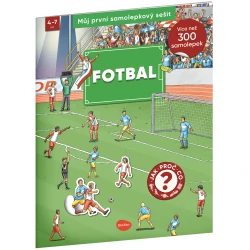 Můj první samolepkový sešit Fotbal Můj první samolepkový sešit Fotbal
