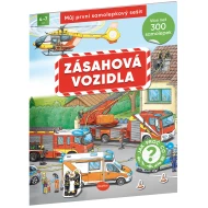 Můj první samolepkový sešit Zásahová vozidla