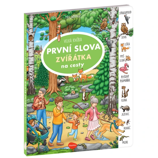 Velká knížka ZVÍŘÁTKA: Naučte děti poznávat zvířata hravě