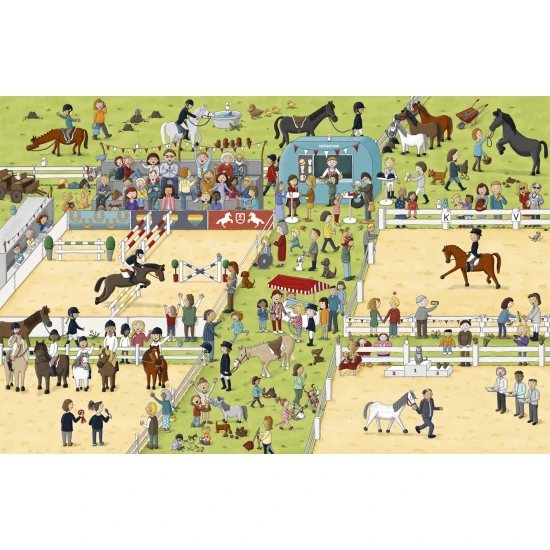 Ella a Max Velká knížka KONĚ & PONÍCI pro malé vypravěče Nahlédněte do každodenního života na koňské farmě! Na velkoformátových ilustracích můžete tyto krásné a ušlechtilé tvory obdivovat.