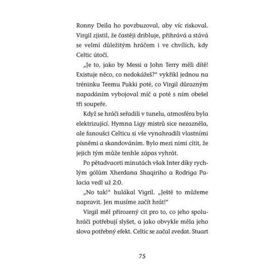 Hvězdy fotbalového hřiště Van Dijk