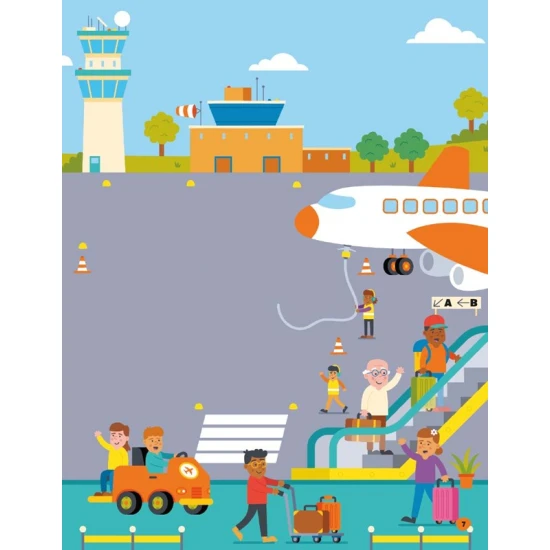 Knížka se samolepkami Hurá, jedeme!