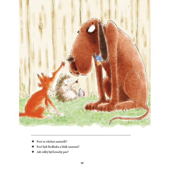 Ježek Bodlinka – ilustrovaný příběh o statečnosti a přátelství pro děti