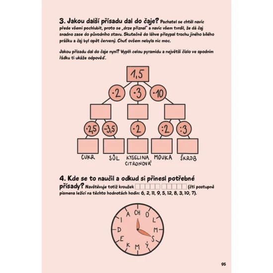 Obal knihy Školní fantom – Logické záhady pro bystré hlavičky, detektivní úkoly s myšákem Sherlockem pro děti