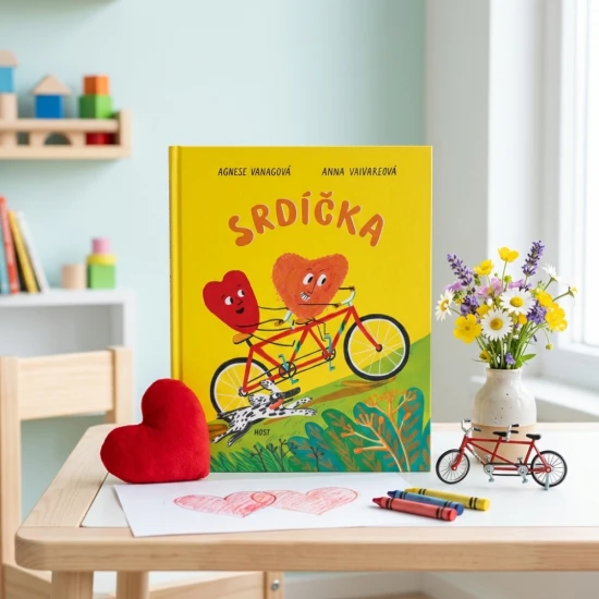 Srdíčka – veselá komiksová kniha o přátelství a emocích