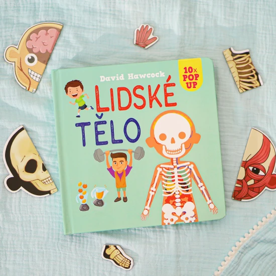Interaktivní a zábavná kniha s úžasnými pop-up obrázky je ideální pro malé zvědavce, kteří se chtějí dozvědět mnoho zajímavého a poučného o lidském těle.