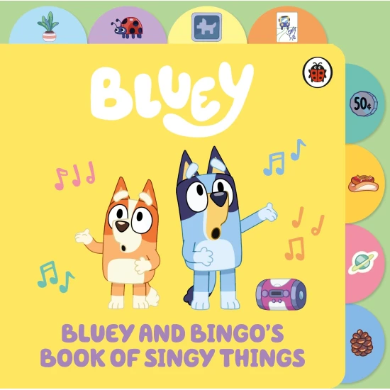 Objev světy Bluey a Bingo v této zábavné hudební knížce