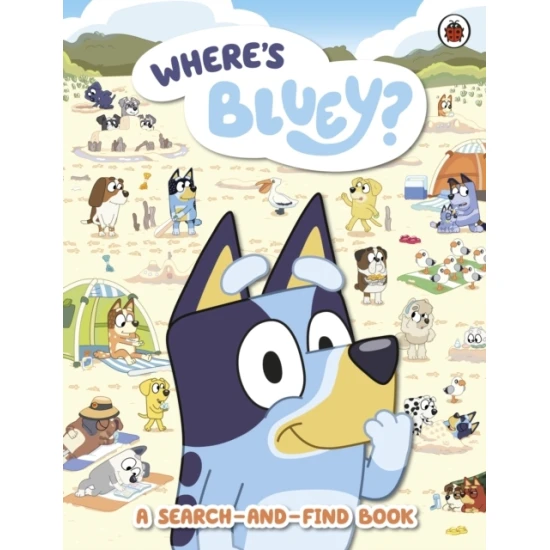Kde je Bluey? Hledej Bluey a Bingo v této zábavné knize!