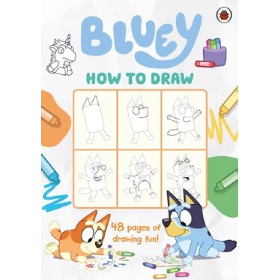 Krok za krokem: Nauč se kreslit 23 postav ze světa Bluey
