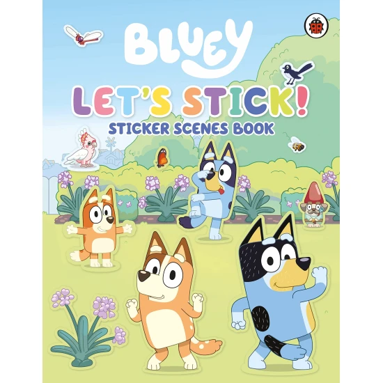 Bluey: Pojďme lepit! – Více než 200 samolepek zábavy