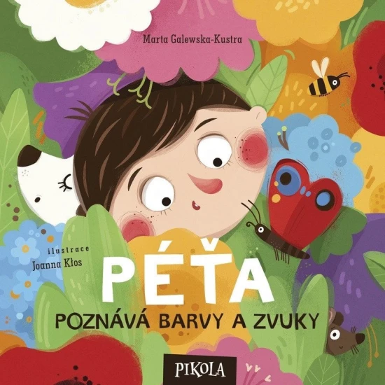 Péťa poznává barvy a zvuky – první interaktivní knížka pro nejmenší