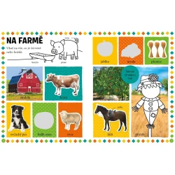 Farma 100 slov - Kniha aktivit se samolepkami
