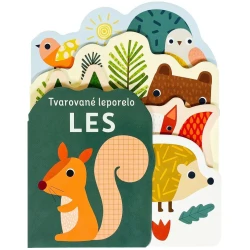 Tvarované leporelo Les Tvarované leporelo Les