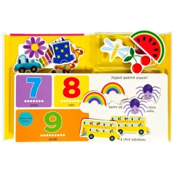 Malé dítě se učí Čísla