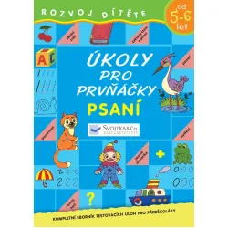 Úkoly pro prvňáčky Psaní od 5-6 let