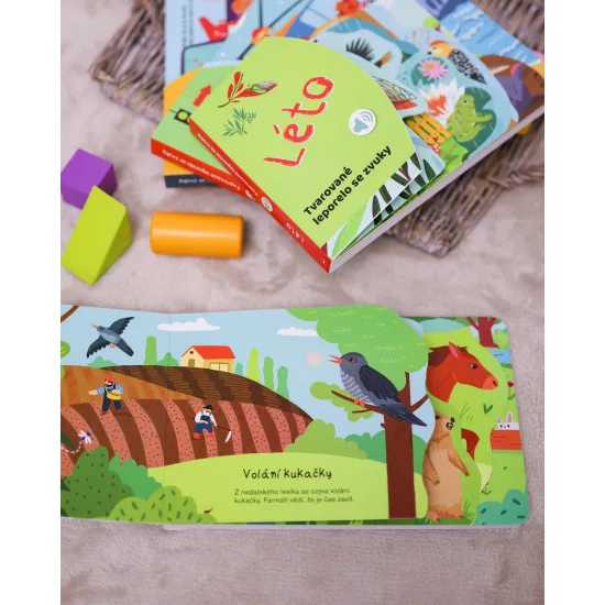 Leporelo plné zvuků: Jak zní příroda na jaře?