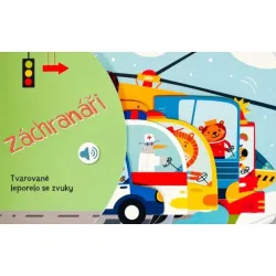 Tvarované leporelo se zvuky Záchranáři Tvarované leporelo se zvuky Záchranáři