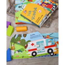 Tvarované leporelo se zvuky Záchranáři