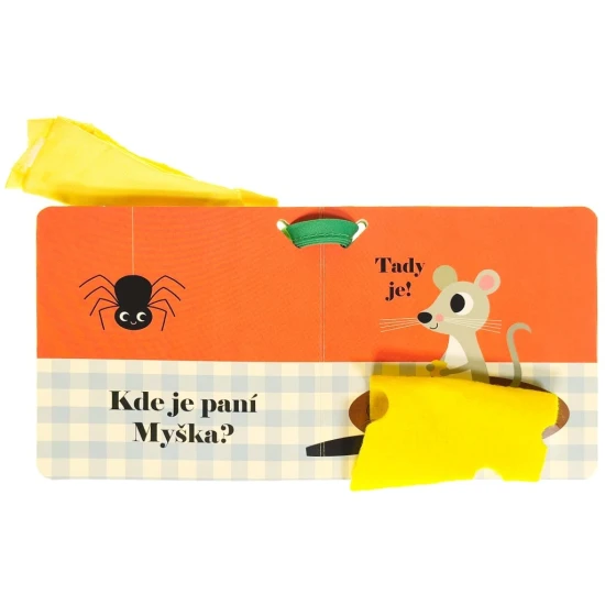 Kde je pan Pejsek? Knížka, která rozvíjí motoriku a zrak