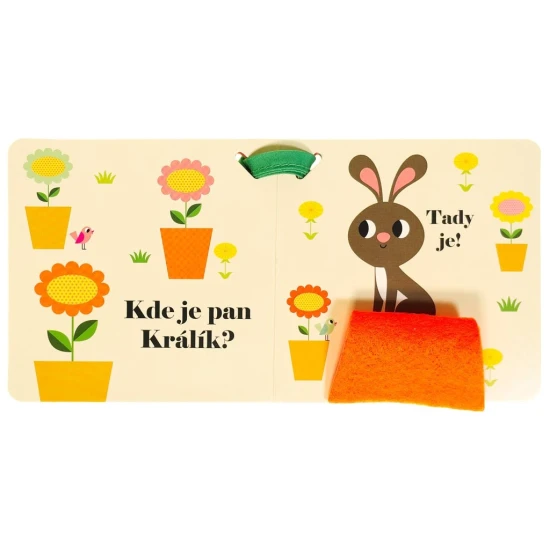 Kde je pan Pejsek? Knížka, která rozvíjí motoriku a zrak