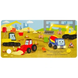 Kniha se světélky Na stavbě Kniha se světélky Na stavbě