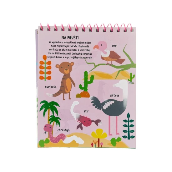 Kouzelné malování Divočina Kouzelné malování Divočina – Vybarvuj znovu a znovu jen s vodou!