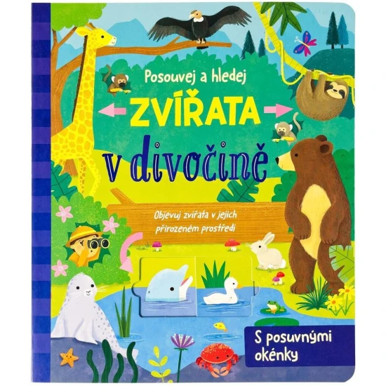 Posouvej a hledej – Objevuj zvířata v divočině!