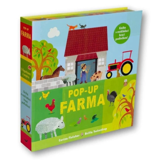 Pop-up kniha o farmě – hrajte si a poznávejte zvířata