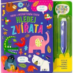 Kniha s interaktivním perem Hledej zvířata Kniha s interaktivním perem Hledej zvířata
