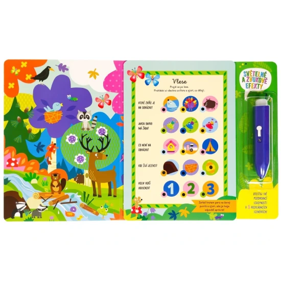 Hledej zvířata – poznávej přírodu s kouzelným perem
