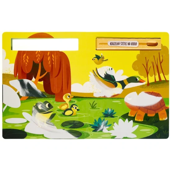 Nech ožít barvy – kouzelné malování lesních zvířat