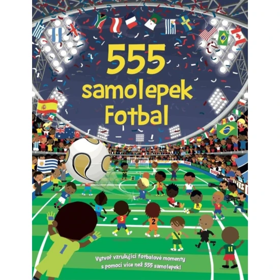 Staň se hvězdou fotbalového mistrovství se 555 samolepkami