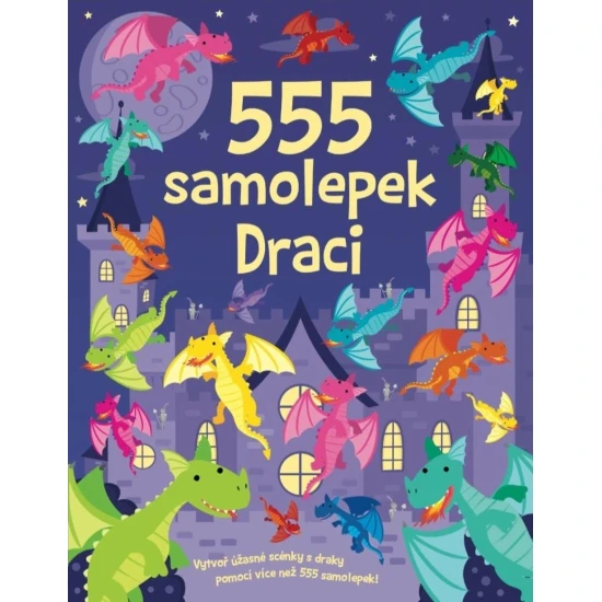 555 samolepek draků, které děti zaručeně nadchnou