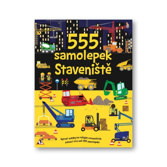 555 samolepek Staveniště