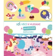 101 věcí k hledání a nalepování Jednorožci