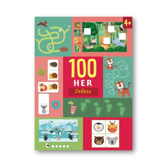 100 her Zvířata 4+