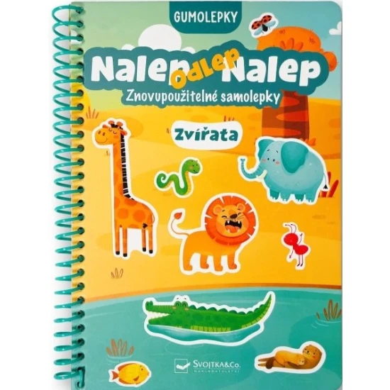 Nalep-odlep-nalep! Gumolepky Zvířata