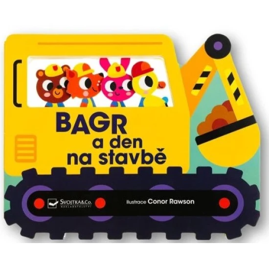 Bagr a den na stavbě