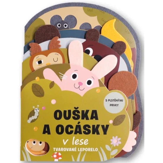Hebká ouška a ocásky – interaktivní leporelo pro nejmenší