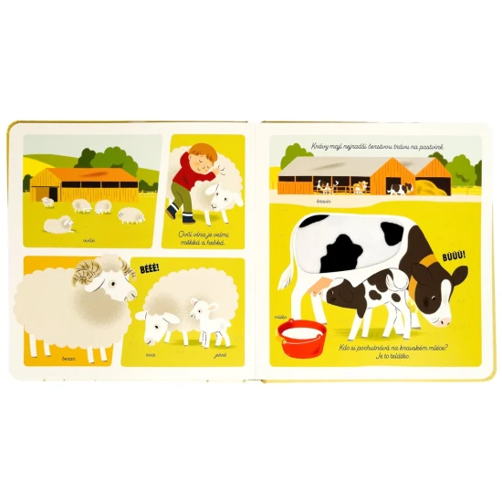 Svojtka & Co. Moje měkoučká kniha Na farmě – model 8494
