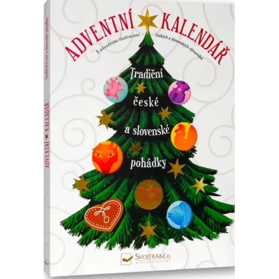 Adventní kalendář Tradiční české a slovenské pohádky - Svojtka 9788025640906